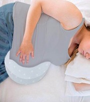 Pregnancy Memory Foam Wedge Pillow for Maternity -Belly Back Knee Leg Support