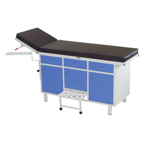 examination couch drawer cabinet with footstep 