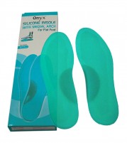 Onyx Silicon Insole with Medial Arch Universal Size