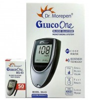 Dr Morepen BG03 Glucometer Machine with 50 Test Strips
