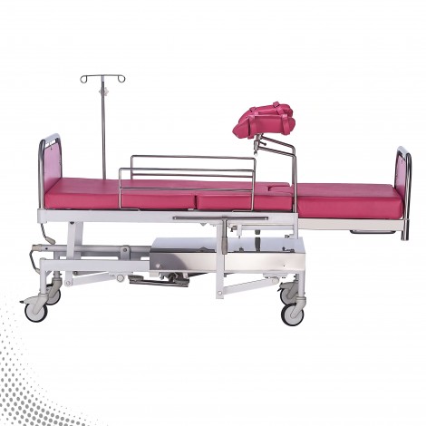  birthing bed steel hydraulic 