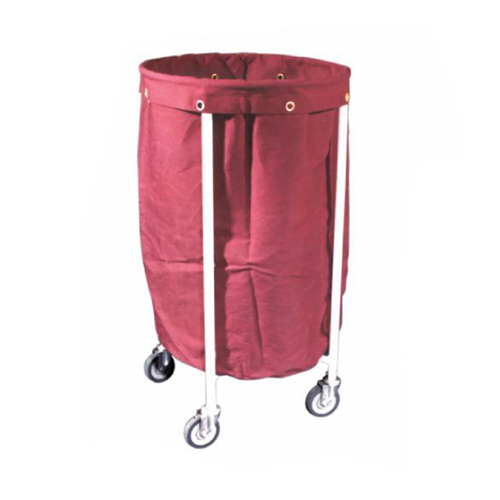 soiled linen trolley with ms framework