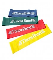 Theraband Loop Band Combo Yellow, Red, Green and Blue